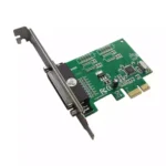 ST38 Parallel Printer Port (LPT1) DB25 PCI Express Controller Card - Image 2