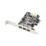 ST23 PCI Express 3 Port Firewire 1394B & 1394A PCIe 1.1 x1 Card - Image 3
