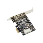 ST23 PCI Express 3 Port Firewire 1394B & 1394A PCIe 1.1 x1 Card - Image 4
