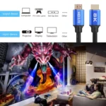 HD08 8K Ultra Clear HDMI 2.1 TV Computer Projection Set-top Box HDMI Cable 5M - Image 7