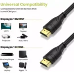 HD09 8K Ultra HD 2.1 TV Computer Projector Dome Box HDMI Cable 5M - Image 2