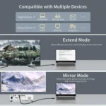 HD09 8K Ultra HD 2.1 TV Computer Projector Dome Box HDMI Cable 5M - Image 4