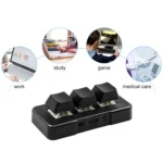 MK321BT Bluetooth 5.1 3 Keys Custom Keys Game Office PS Clip Macro Programming Keypad - Image 3