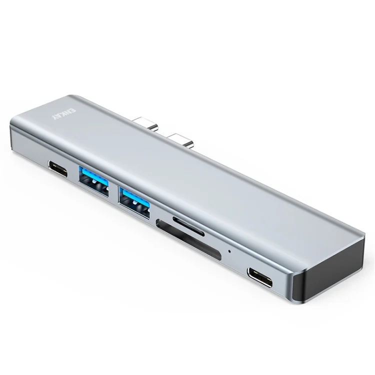 SYA0020500_7.webp ENKAY Hat-Prince 7 in 2 Type-C to 4K HDMI Docking Station Adapter Hub SD/TF Card Reader - Image 8