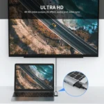 ENKAY Hat-Prince 5 in 2 Hub Type-C to 4K HDMI / USB 3.0 Docking Station Adapter - Image 2