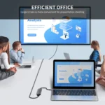 ENKAY Hat-Prince 7 in 1 Type-C to 4K HDMI Docking Station Adapter PD Quick Charge Hub SD/TF Card Reader - Image 4