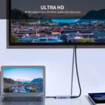 ENKAY Hat-Prince 5 in 1 Type-C Hub 4K HDMI Converter Docking Station 3.5mm Audio Jack Adapter - Image 2