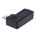 90 Degree Mini USB Female to Micro USB Male Adapter - Image 3
