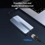 JUNSUNMAY 7 in 1 Multifunctional USB-C Hub Docking Station Adapter - - Image 7