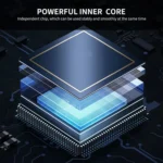 JUNSUNMAY 5 in 1 Type-c to RJ45 Ethernet + SD/TF Card Reader Multifunctional USB-C Hub - Image 7