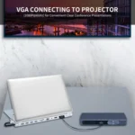 JUNSUNMAY 11 in 1 Multifunctional USB C Hub Docking Station Adapter SD/TF Card Reader - Image 3