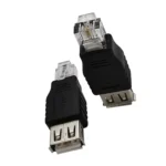 JUNSUNMAY USB Femal to Male RJ11 6P2C Adapter Converter - Image 5