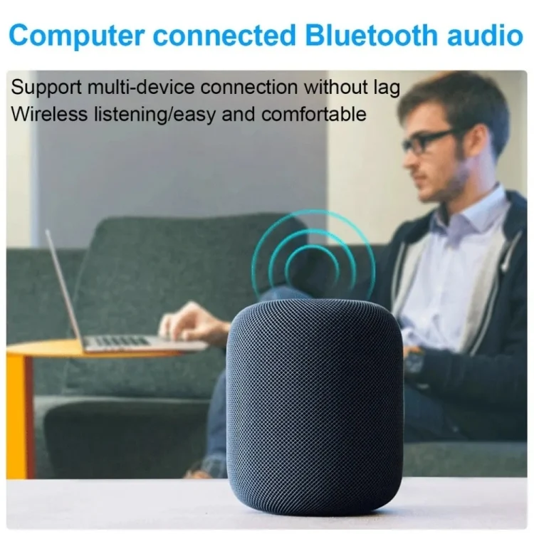 SYA0021126_3.webp B-001 Mini Bluetooth 5.3  Adapter Transmitter Receiver Wireless USB Dongle Adapter - Image 4