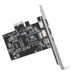PCI-E 3 Ports 1394a 1394b Firewire Expansion Card 2 x 6 Pin + 1 x 4 Pin for Desktop PC - Image 4