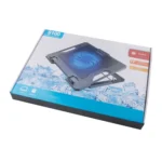 S100 One Fan Adjustable Height Dual USB Ports Laptop Cooling Pad - Image 6