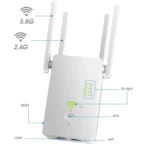 U6 5Ghz Wireless WiFi Repeater 1200Mbps Router Wifi Booster 2.4G Long Range Extender - Image 3