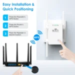 U8 300Mbps Wireless WiFi Repeater Extender Router Wi-Fi Signal Amplifier WiFi Booster - Image 4