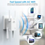 U8 300Mbps Wireless WiFi Repeater Extender Router Wi-Fi Signal Amplifier WiFi Booster - Image 7
