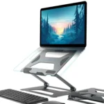 Boneruy P18 Ergonomic Desk Aluminum Holder for 14-17.3 Inch Laptops - Image 2