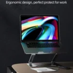 Boneruy P18 Ergonomic Desk Aluminum Holder for 14-17.3 Inch Laptops - Image 5