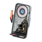 C10 Car Navigation Infrared Sensor Transparent Wireless Charger 15W Fast Charger Phone Stand - Image 2