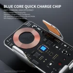 C9 Car Wireless Charger Phone Holder Infrared Auto-Clamping Metal Phone Mount Car Charger - Image 7