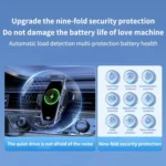 T7 Multipurpose Car Wireless Charger Infrared Automatic Inducction Car Mobile Phone Bracket - Image 3