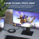 V175B Suitable for TV Projector Display Type-C to DP 8K Same Screen Line - Image 4