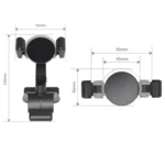 088 With Parking Phone Sign 360 Degrees Rotation Car Dashboard Mount Cell Phone Holder - Image 2