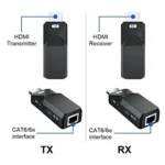 HDMI Extender 165ft Audio Video 1080P Over Cat5 Cat6 Ethernet Cable Transmit Lossless Signal HDMI Long Distance Extension Adapter - Image 7