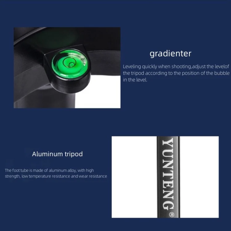 SYA0022460_4.webp Yunteng VCT-3000 Professional Aluminum Tripod Camera Stand with Pan Head - Image 5