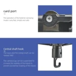 YUNTENG VCT-6006 Professional Hydraulic Head Aluminum Tripod - Image 3
