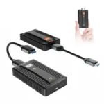 090 Mini HD Video Transmission Wireless Projector One to One Computer Image Transmission Wireless Rxtender - Image 4