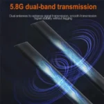 009 200m HD Video Transmitter Receiver WIFI 5.8 Wireless Display Dongle Adapter - Image 6