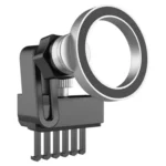 CZ-156 For Tesla Phone Holder Anti-Slip Shockproof Phone Bracket Magnetic Car Mount - Image 2