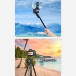 JMARY KP2209 Horizontal Extension Rod Cell Phone Camera Folding Tripod Stand - Image 7