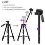 JMARY KP2254 Three colors are available Cell Phone SLR Outdoor Photography Tripod Stand - Image 5