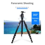 JMARY KT255+NB36 Aluminum Alloy Outdoor Shooting Tripod Detachable SLR Camera Tripod - Image 3