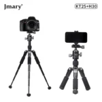 JMARY KT25+H30 For Selfie Live Streaming Lightweight Portable Desktop Mini Tripod Set - Image 2