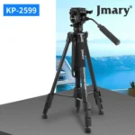 JMARY KP2599 SLR Camera Phone Live Streaming Outdoor Photography Aluminum Tripod - Image 2