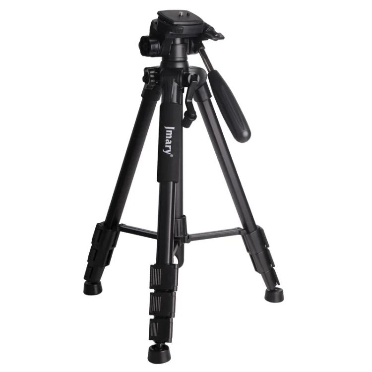 JMARY KP2234 Telescopic Aluminum Alloy SLR Camera Phone Live Streaming Photography Tripod