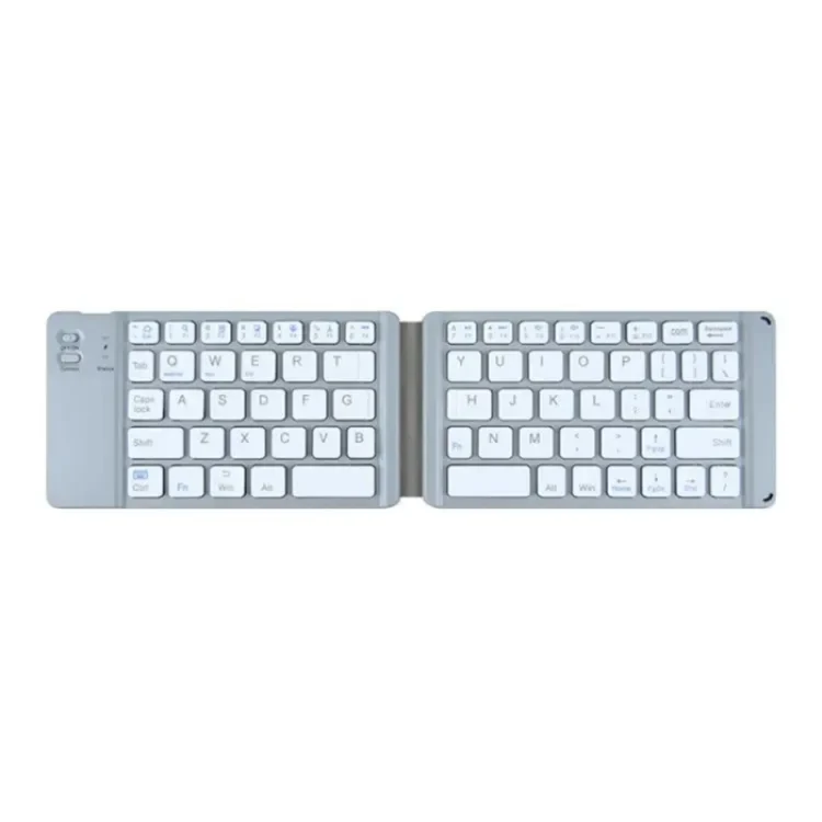 BT18 Bluetooth Keyboard Magnetic Folding Wireless Keyboard For Cell Phones Tablets Computers