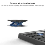 B099T Cell Phone Tablet Laptop Universal Portable Folding Touchpad Bluetooth Wireless Keypad - Image 5