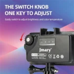 JMARY FM-72RGB Rechargeable Diving Photography RGB IPX8 Waterproof Camera LED Fill Light - Image 5