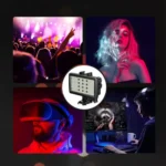 JMARY FM-72RGB Rechargeable Diving Photography RGB IPX8 Waterproof Camera LED Fill Light - Image 6