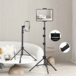JMARY MT-36 4 Sections Adjustable Camera Stand Tripod 67-inch Live Streaming Phone Tripod - Image 7