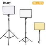 Jmary FM-17RS Video Conferencing Panel Studio Soft Light Photography LED Video Light - Image 2