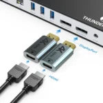 Wavlink UTD21H 60W Host Charging Thunderbolt 3 Docking Station 4K Dual Display 11 in 1 Ports - Image 6