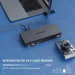 Wavlink UG69PD8 100W PD 18 in 1 Type-C Dock Compatible Type-C Universal Docking Station - Image 7