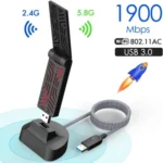 WAVLINK WN690A5D For PC AC1900M USB 3.0 Network Card 2.4GHz 5GHz Dual Band Wireless Adapter - Image 2